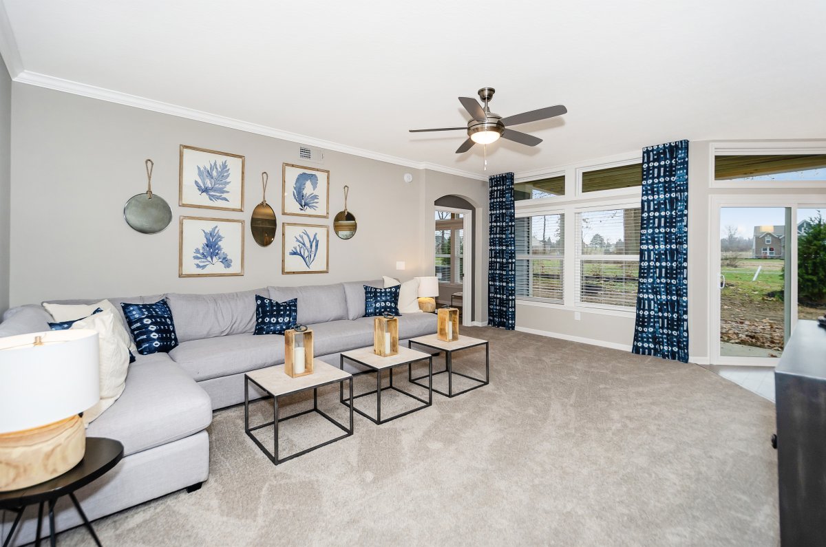 New Homes in Springboro, OH at Waterside at Settler's Walk Fischer